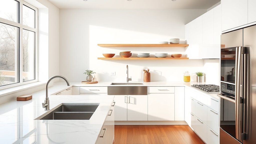 flexible kitchen layout options