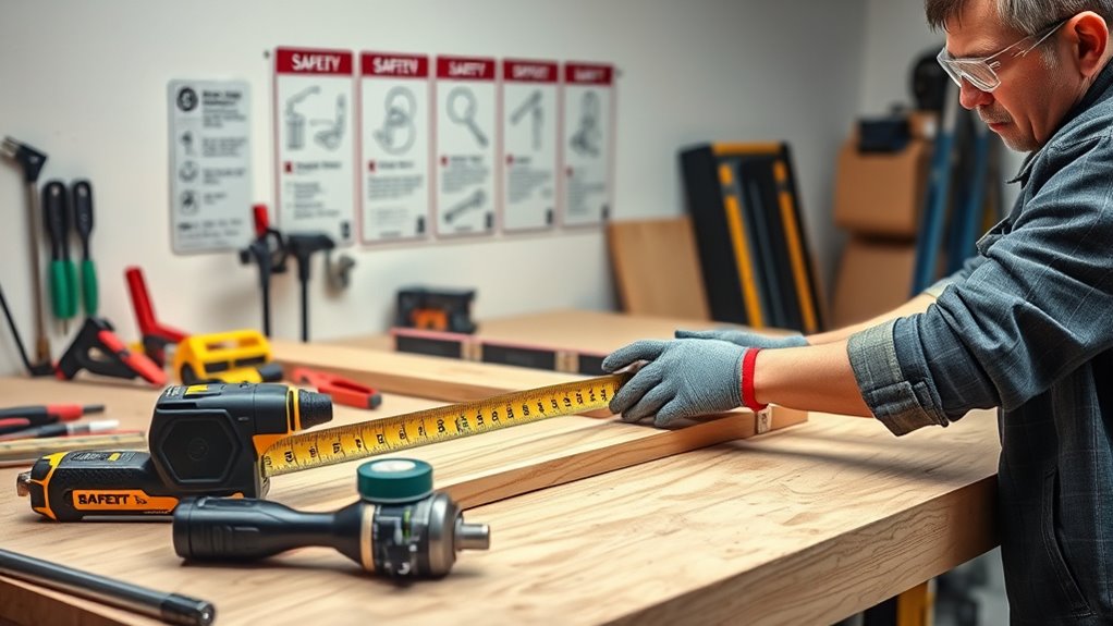 follow safety and preparation