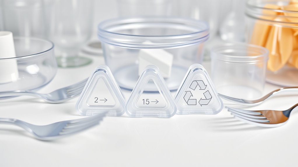 identify food safe plastic symbols