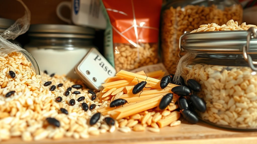 identify pantry pest signs