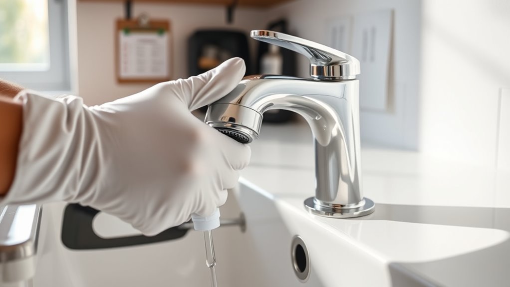 install water saving fixtures