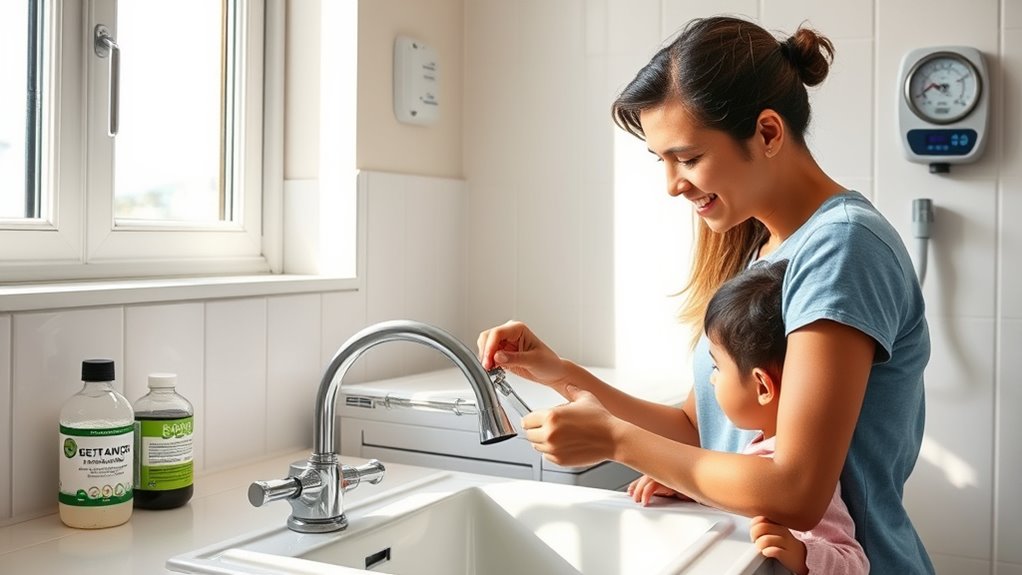 involve family in water conservation