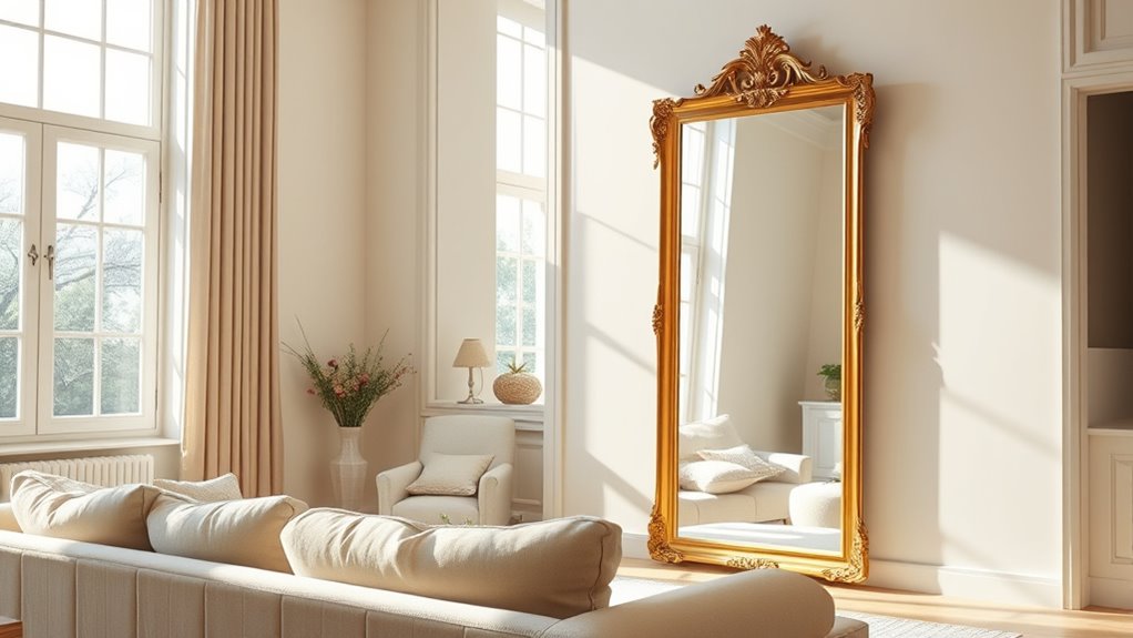 maximize light with mirrors