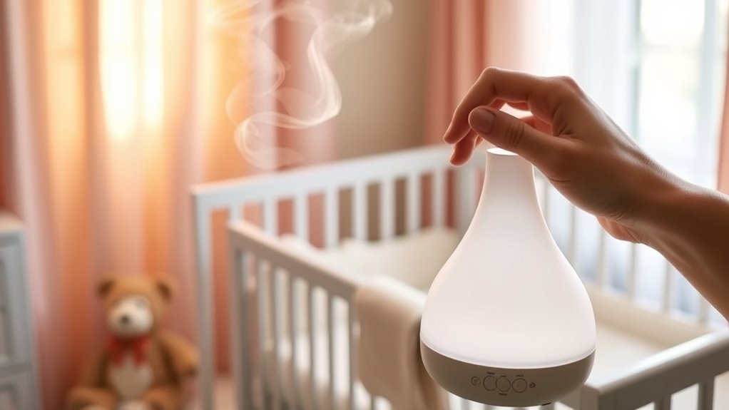 monitor and adjust aromatherapy