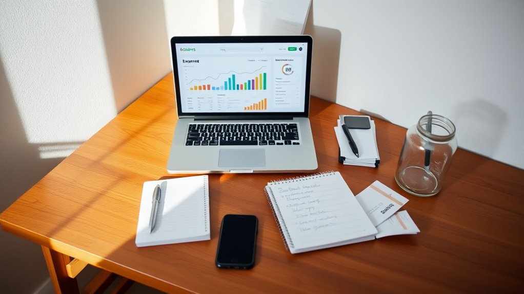 monitor expenses consistently
