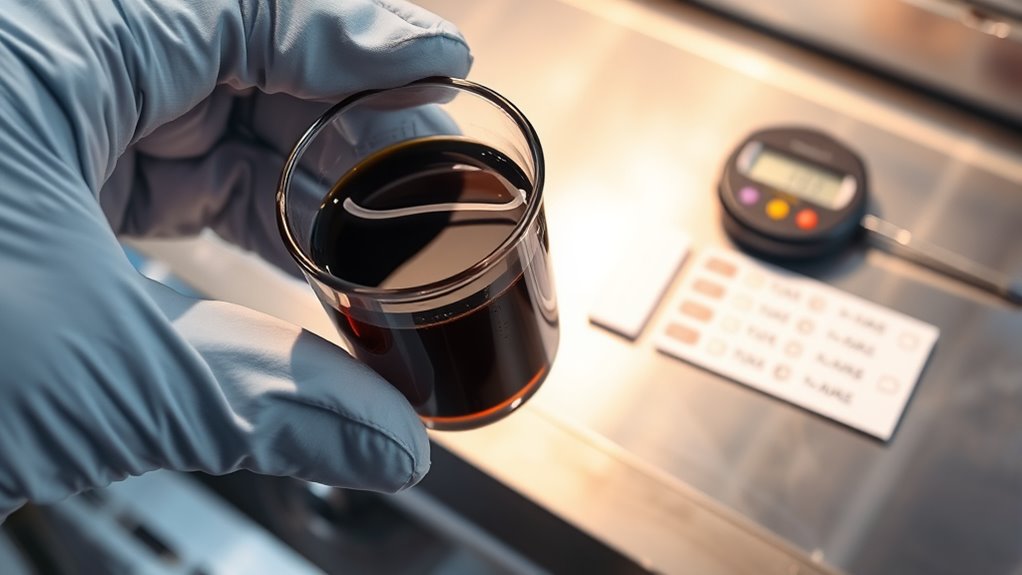 oil contamination detection indicators