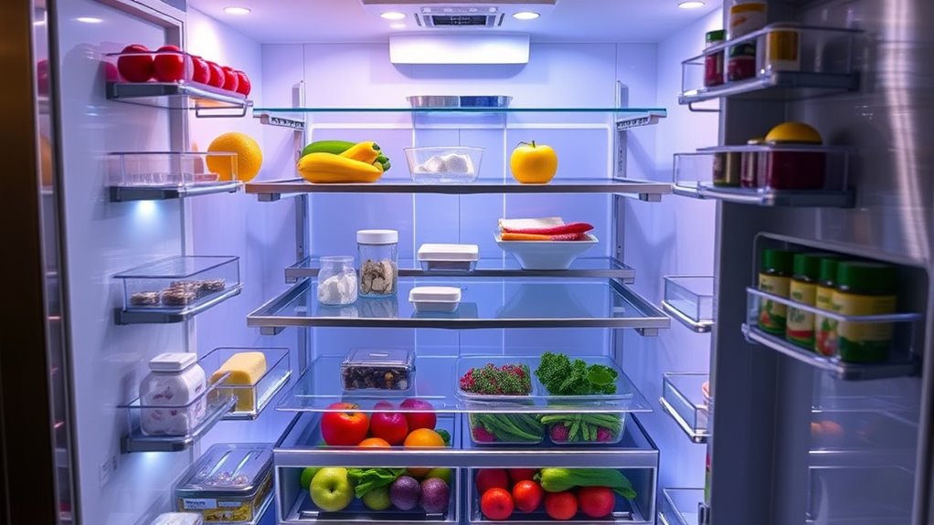 optimize fridge temperature zones