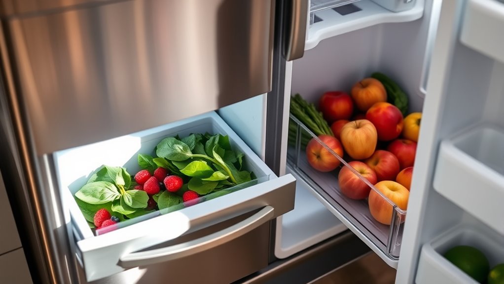 optimize produce storage conditions