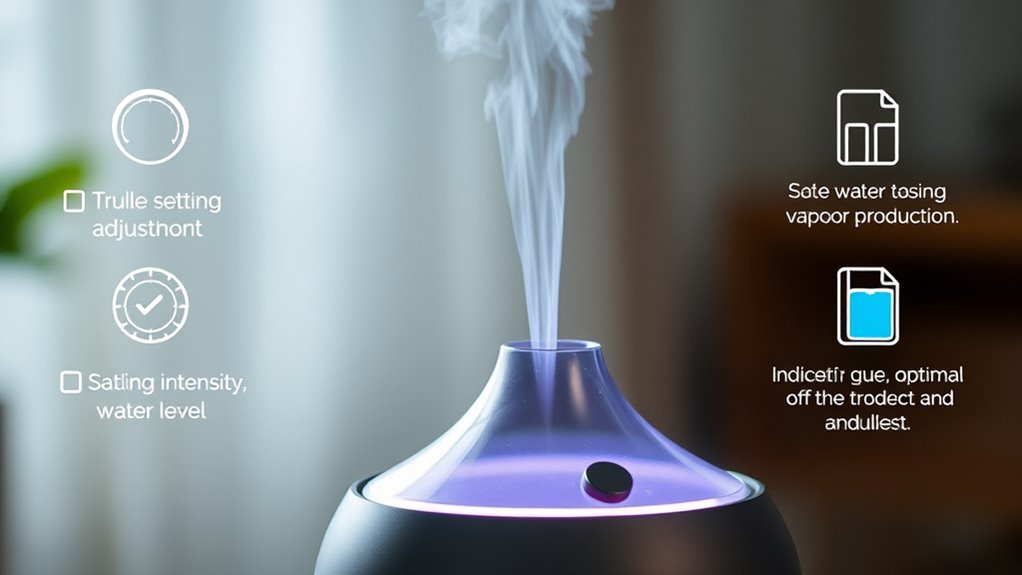 optimize vapor production settings