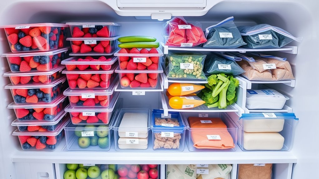 organize label inventory declutter
