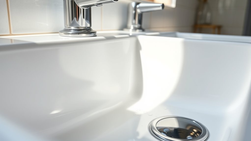prevent mineral stain buildup