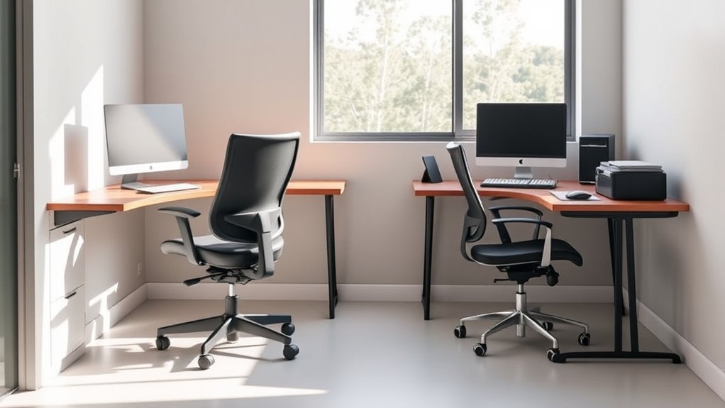 preventative ergonomic workspace setup