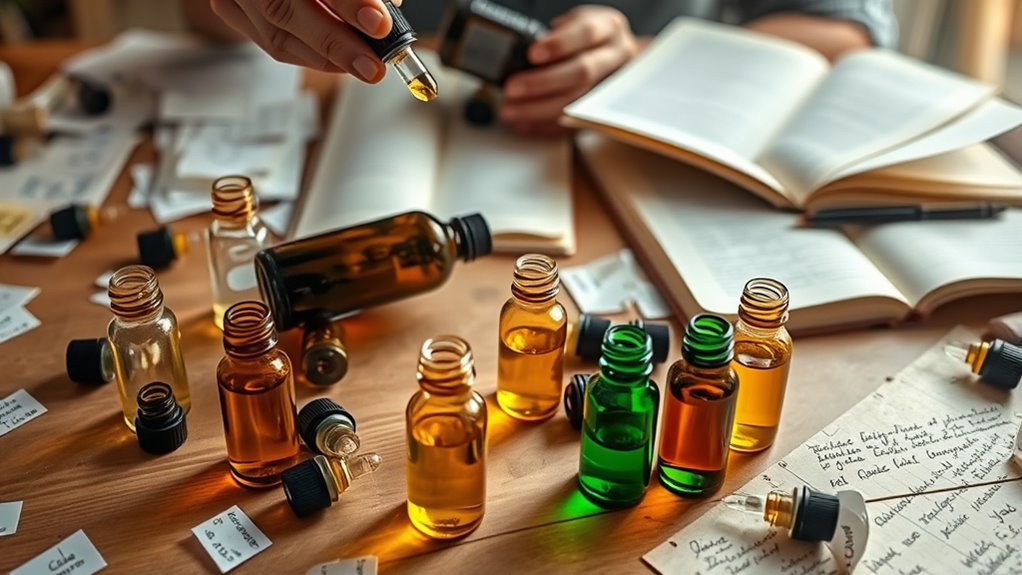 proper essential oil blending