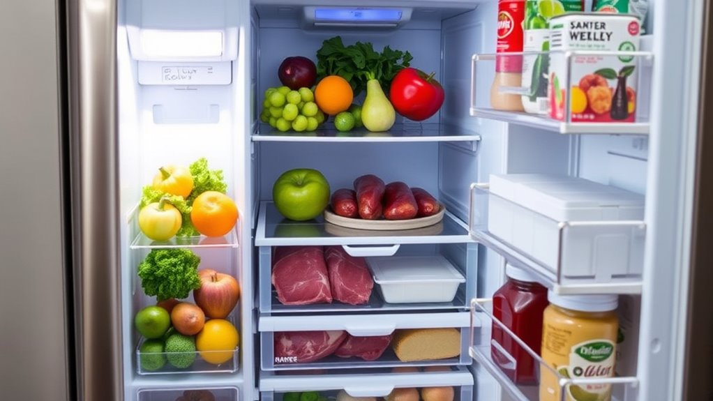 proper fridge organization and management