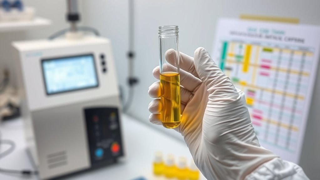 proper oil testing protocols