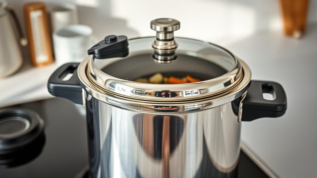 proper pressure cooker loading
