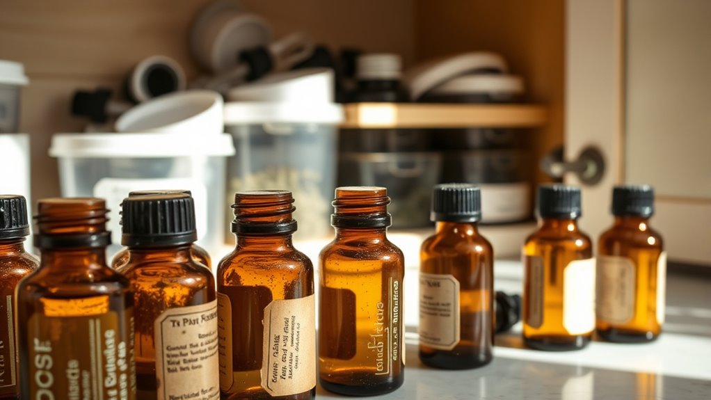 proper storage preserves essential oils