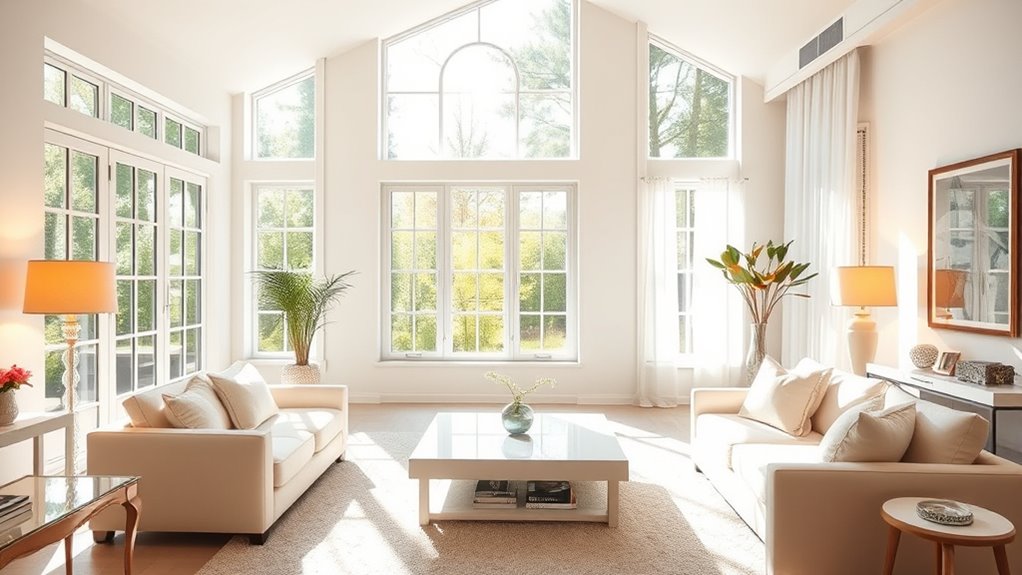 reflect light with decor