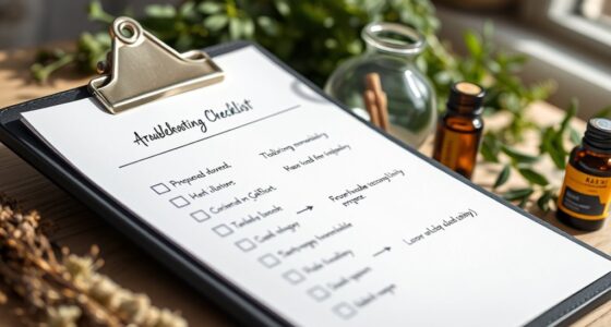 respiratory aromatherapy troubleshooting guide