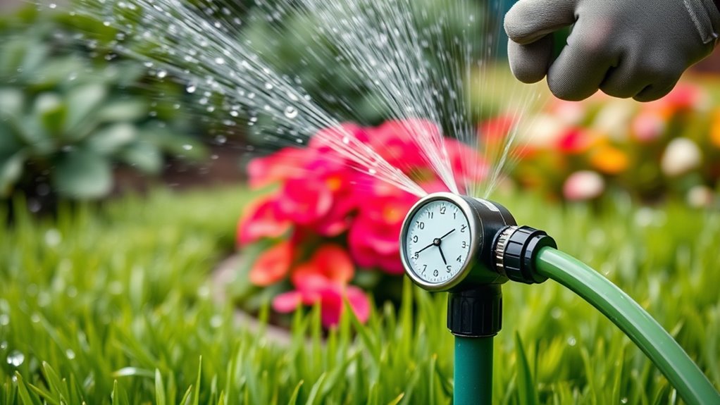 smart watering save water
