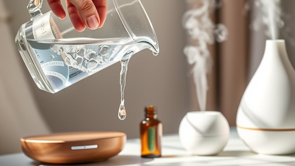 use fresh filtered water