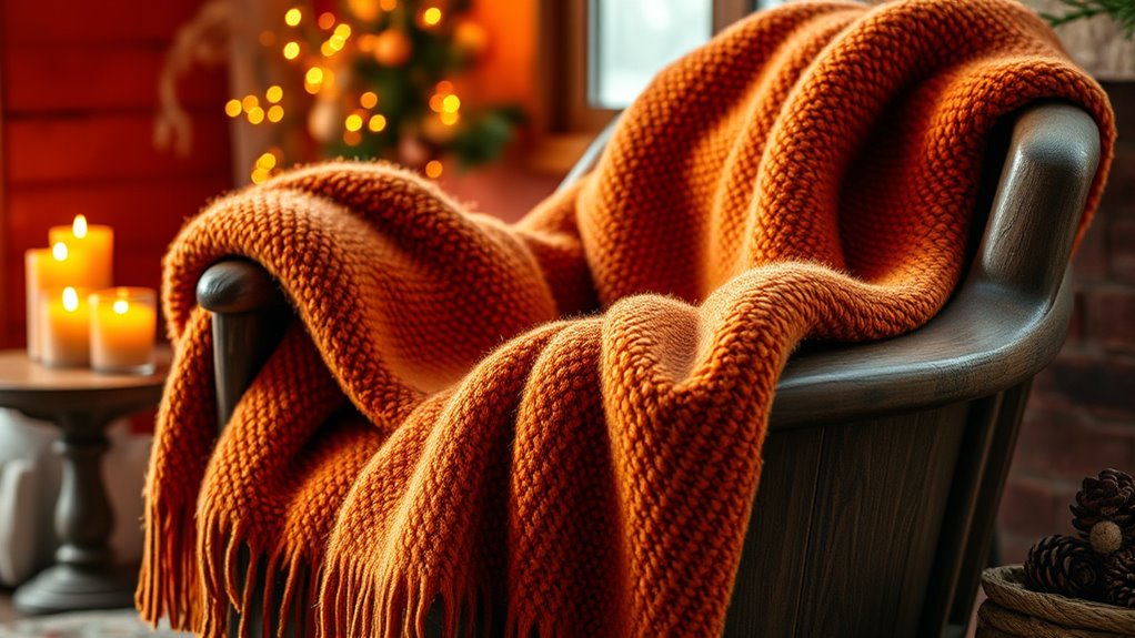 warm colors promote cozy feelings