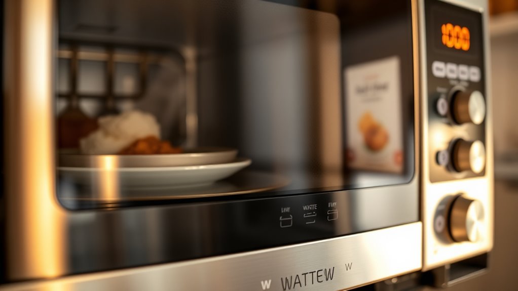 wattage affects cooking speed