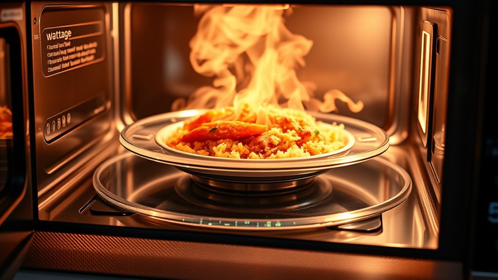 wattage impacts cooking safety