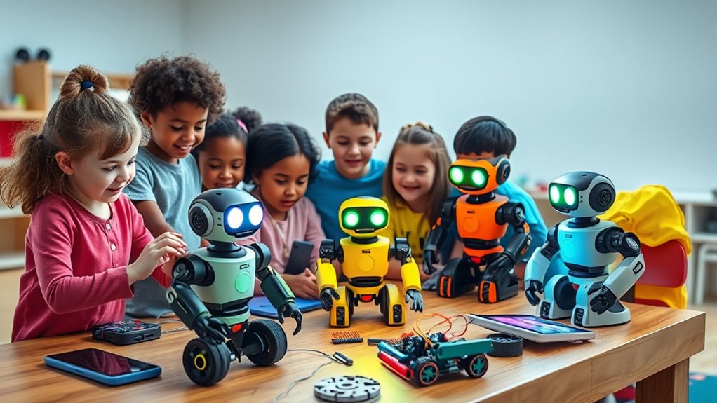 choosing development appropriate stem robots