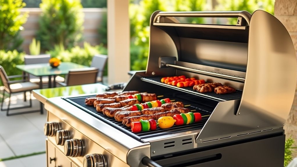choosing durable high end grills