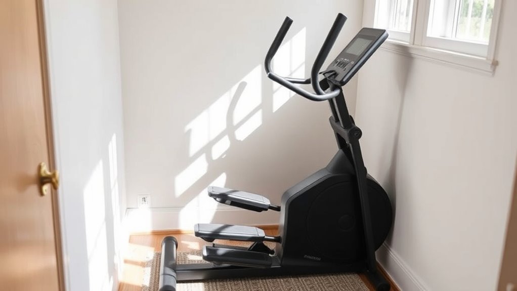 compact foldable elliptical options