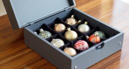 durable holiday ornament storage