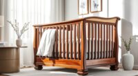elegant convertible baby cribs