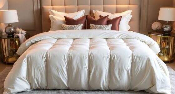 luxurious hotel quality bedding