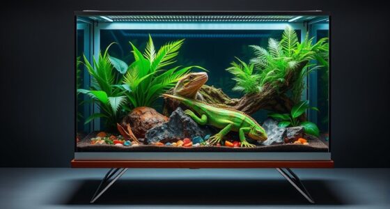 luxurious stylish reptile habitats