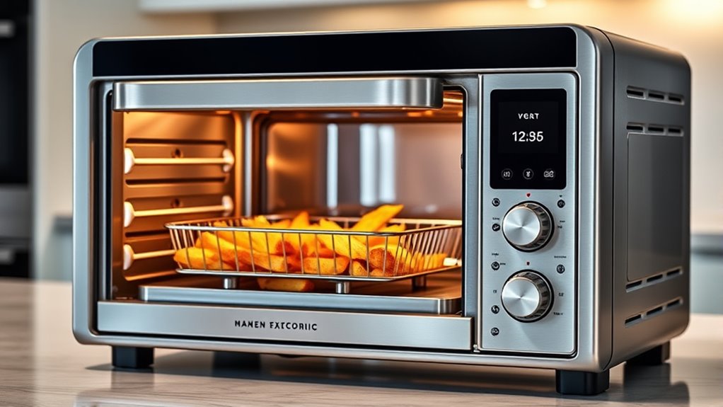 luxury air fryer toaster