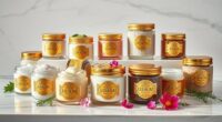 luxury body scrub sets