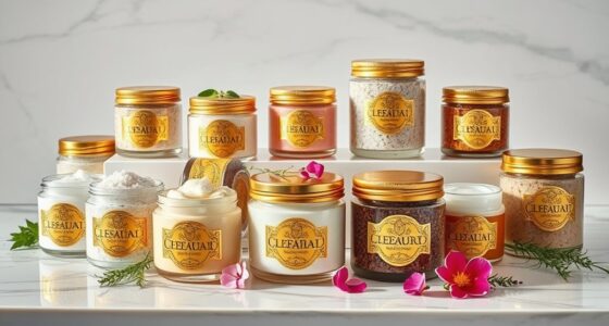 luxury body scrub sets