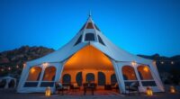 luxury durable camping tents