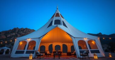 luxury durable camping tents