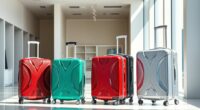 luxury durable luggage sets