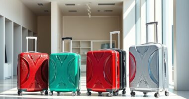 luxury durable luggage sets