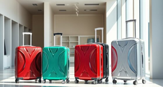 luxury durable luggage sets