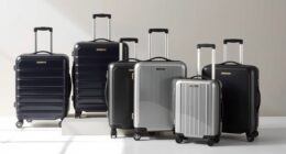 luxury durable travel luggage