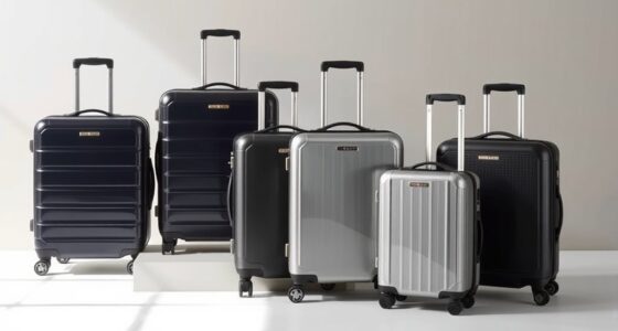 luxury durable travel luggage