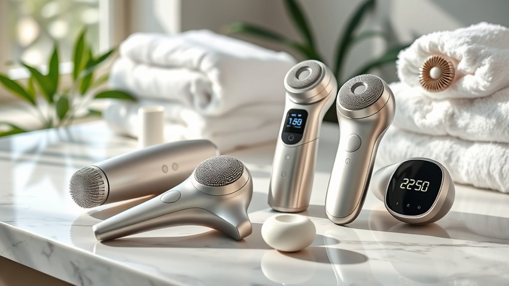 luxury facial cleansing devices