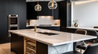 luxury kitchen island designs