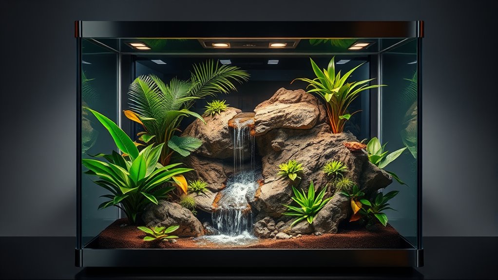 luxury reptile terrarium considerations