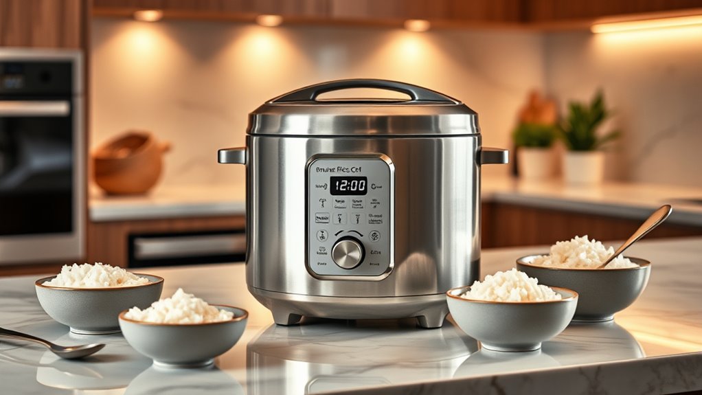 luxury rice cooker features