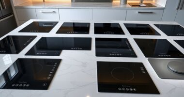 luxury sleek built in cooking